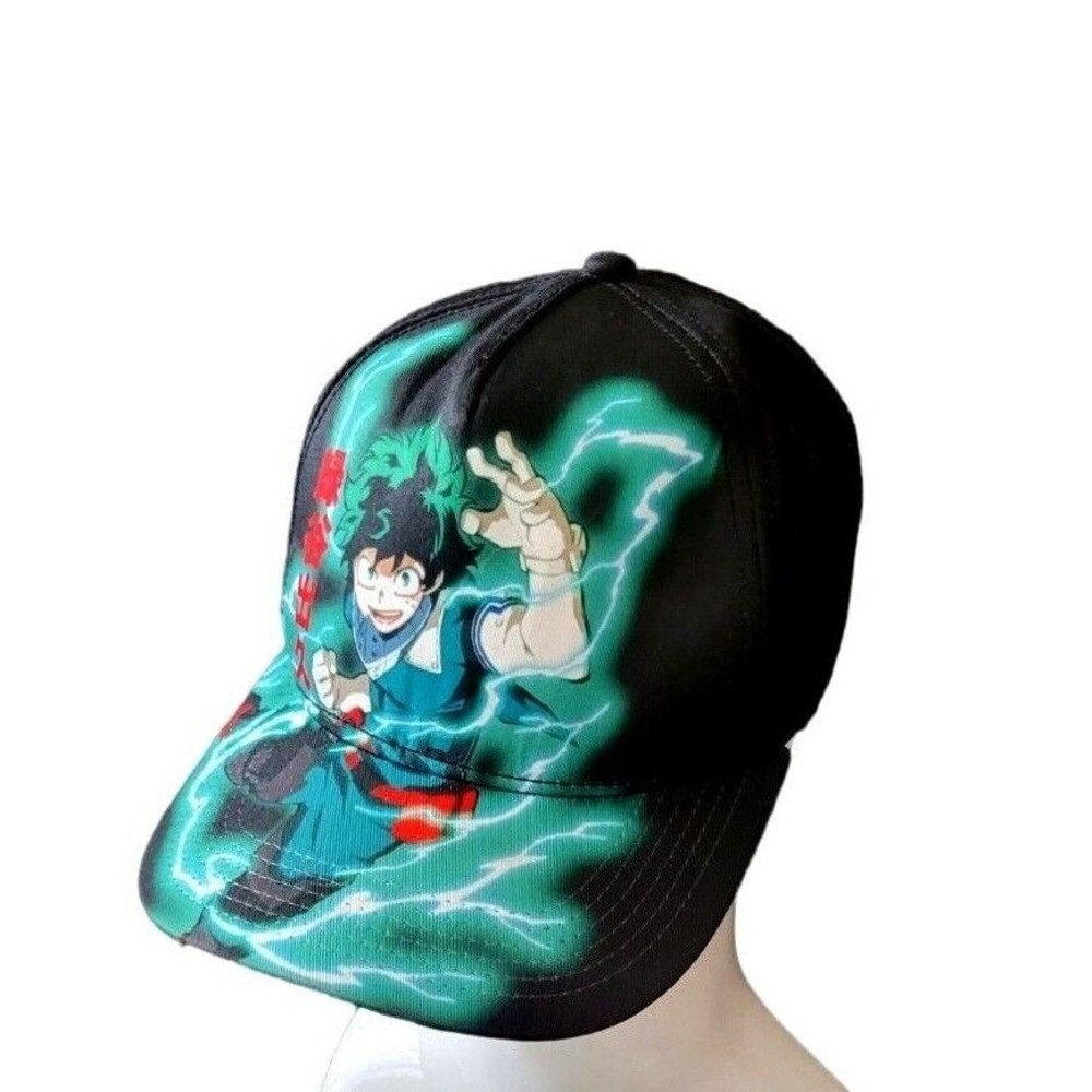 MY HERO ACADEMIA BallCap Anime Izuku Midoriya Adjustable Hat Teens Adults